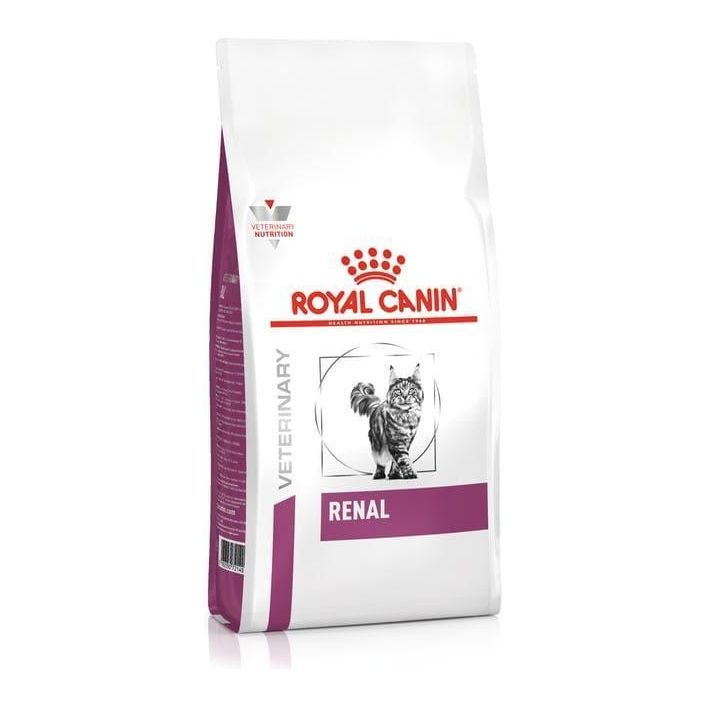 Renal Cat - Royal Canin Veterinary Diet - Alter:Adult, Alter:Senior, Erkrankung:Harnwege, Erkrankung:Niere, Futterart:Trocken, Geschmack:hydrolysierte Proteinquelle, Tierart:Katze - Marigin AG Onlineshop für Tierbedarf