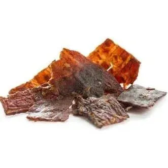 Rindfleisch flach getrocknet - Hund - Kaufit - Marigin AG Onlineshop für Tierbedarf Rindfleisch flach getrocknet - Hund - 200g Kauartikel
