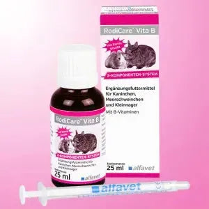 RodiCare Vita B - Alfavet - Marigin AG Onlineshop für Tierbedarf RodiCare Vita B - Default Title Ergänzungsfuttermittel Kaninchen und Nager