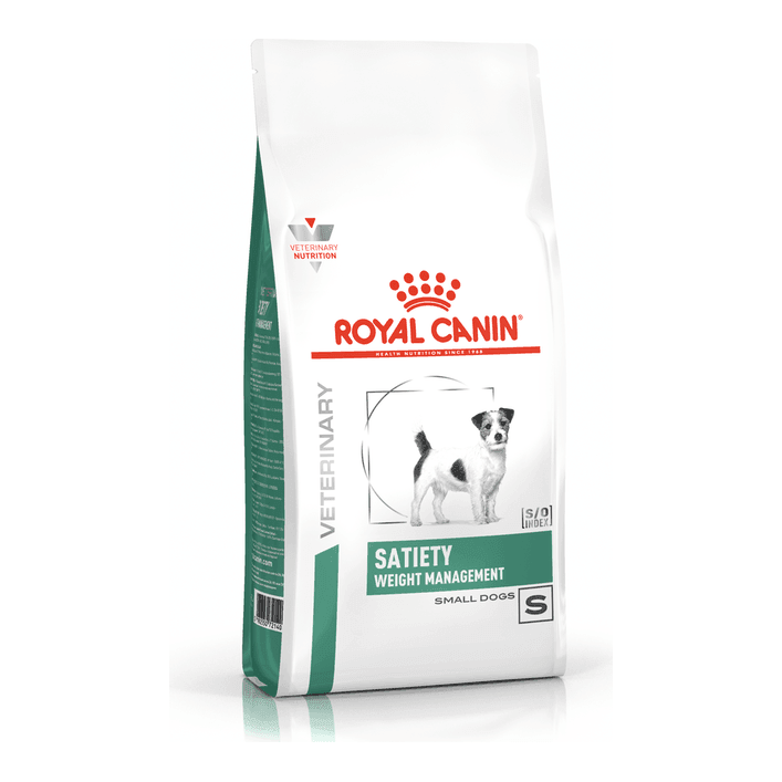 Satiety small Dog - Royal Canin Veterinary Diet - Alter:Adult, Alter:Senior, Erkrankung:Übergewicht, Futterart:Trocken, Geschmack:Huhn, Tierart:Hund - Marigin AG Onlineshop für Tierbedarf