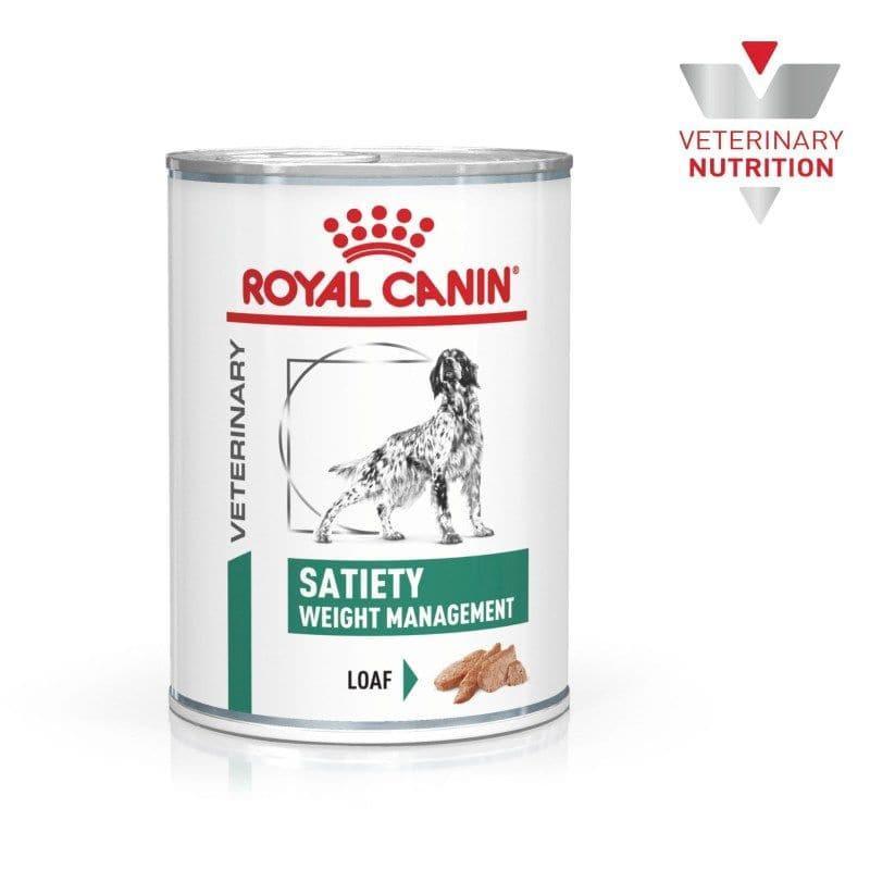 Satiety Weight Management Dog Dosen - Royal Canin Veterinary Diet - Alter:Adult, Alter:Senior, Erkrankung:Übergewicht, Futterart:Nass, Geschmack:Huhn, Tierart:Hund - Marigin AG Onlineshop für Tierbedarf