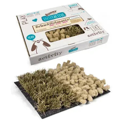 Schnüffelmatte - bunnyNature - Marigin AG Onlineshop für Tierbedarf Schnüffelmatte - 31.5cm x 28cm Heu & Hanf Beschäftigung