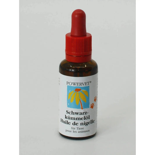 Schwarzkümmelöl - Powervet - Marigin AG Onlineshop für Tierbedarf Schwarzkümmelöl - Default Title Ergänzungsfuttermittel