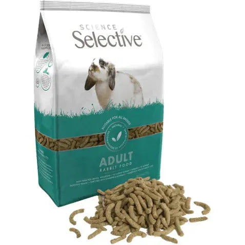 Science Selective Adult Kaninchen Futter - SUPREME experts for small pets - Marigin AG Onlineshop für Tierbedarf Science Selective Adult Kaninchen Futter - 1.5kg Futter Kaninchen