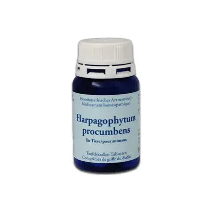 Teufelskralle - Harpagophytum procumbens - Powervet - Marigin AG Onlineshop für Tierbedarf Teufelskralle - Harpagophytum procumbens - 50 Tabletten Ergänzungsfuttermittel