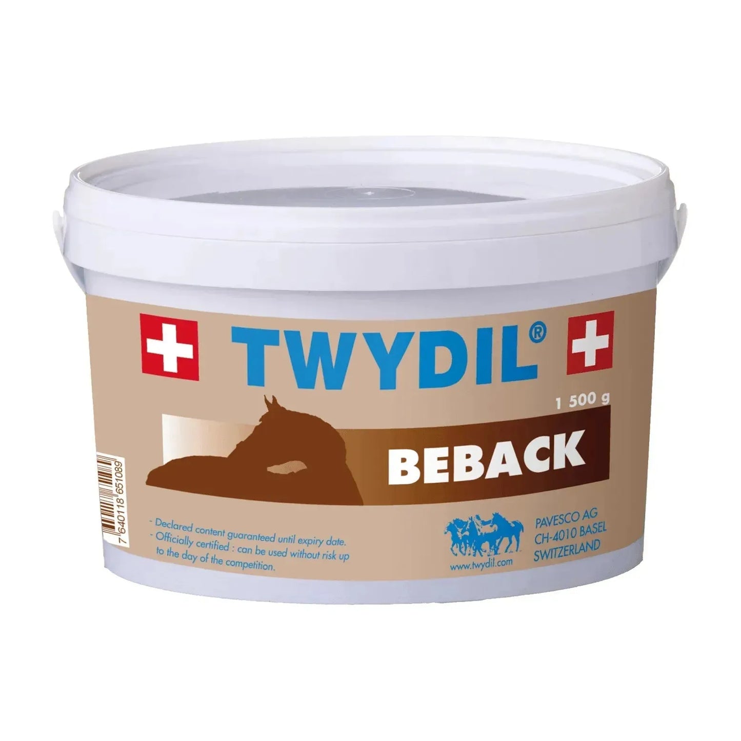 Twydil Beback - Pferd - Pavesco AG - Marigin AG Onlineshop für Tierbedarf Twydil Beback - Pferd - Default Title Ergänzungsfuttermittel