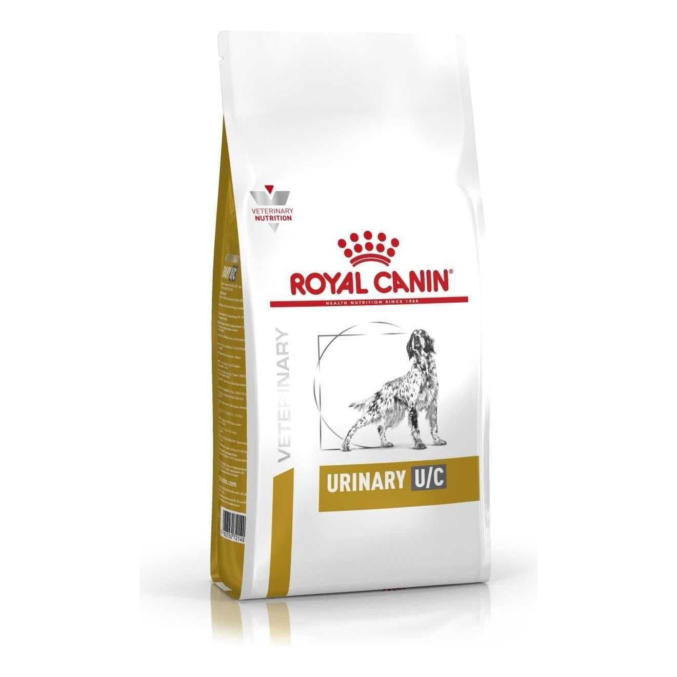 Urinary UC Low Purine Dog - Royal Canin Veterinary Diet - Alter:Adult, Alter:Senior, Erkrankung:Harnwege, Futterart:Trocken, Geschmack:Fisch, Hersteller:Royal Canin Veterinary Diet, Tierart:Hund - Marigin AG Onlineshop für Tierbedarf