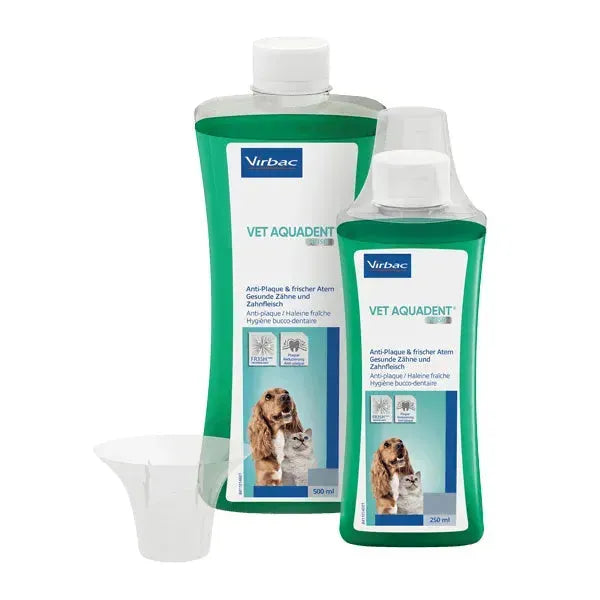 Vet Aquadent - Virbac - Marigin AG Onlineshop für Tierbedarf Vet Aquadent - 250ml Ergänzungsfuttermittel