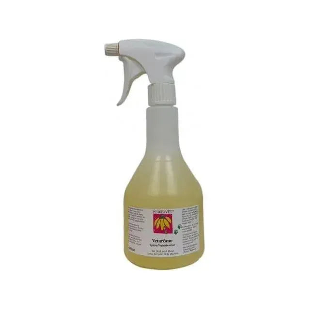 Vetarôme, Raumspray mit ätherischen Ölen - Powervet - Marigin AG Onlineshop für Tierbedarf Vetarôme, Raumspray mit ätherischen Ölen - 75ml Reinigungsmittel