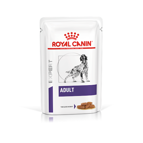 ROYAL CANIN® ADULT DOGS Thin Slices in Gravy Beutel