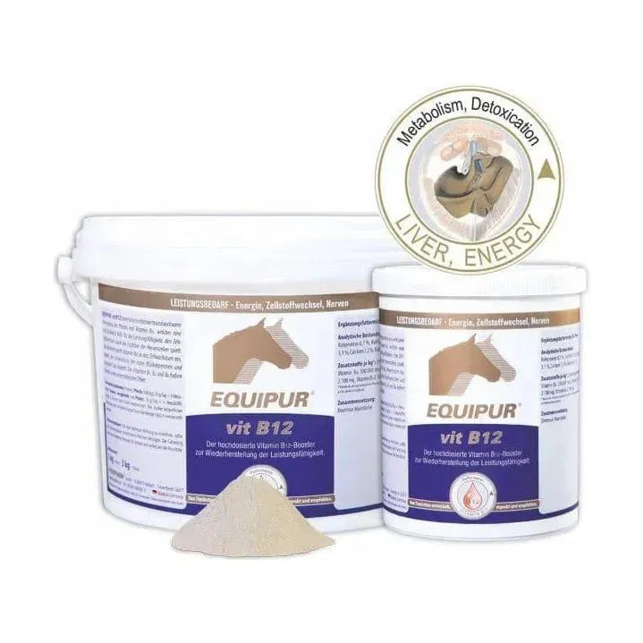 Vitamin B12 - Vetripharm - Marigin AG Onlineshop für Tierbedarf Vitamin B12 - 1kg Ergänzungsfuttermittel