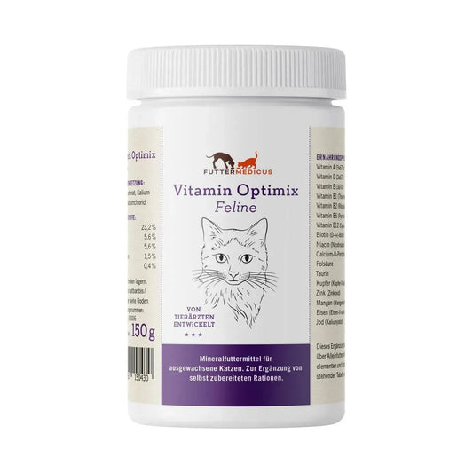 Vitamin Optimix Feline - Futtermedicus - Marigin AG Onlineshop für Tierbedarf Vitamin Optimix Feline - Default Title Ergänzungsfuttermittel