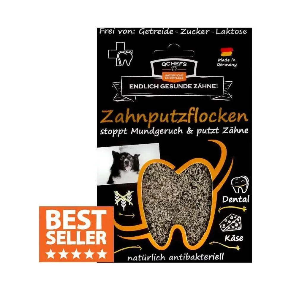 Zahnputzflocken Hund - QChefs - Marigin AG Onlineshop für Tierbedarf Zahnputzflocken Hund - Default Title Ergänzungsfuttermittel