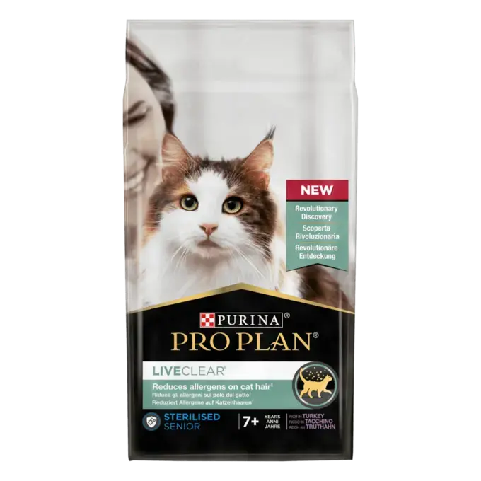 Purina Liveclear Sterilised 7+ Adult - Katze