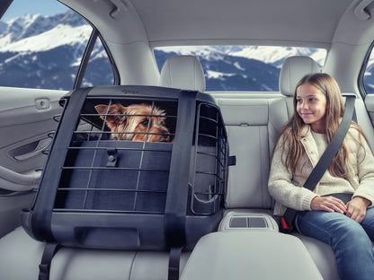 4pets Caree im Auto mit Kind