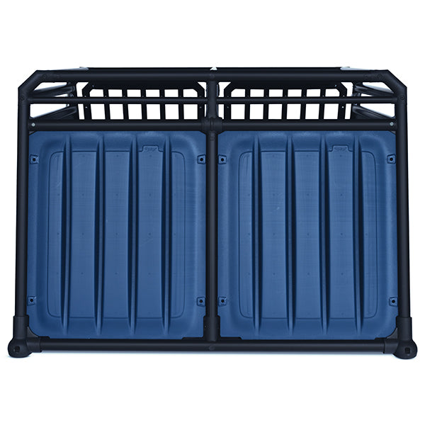 4pets Pro Noir 22 L Doppelbox Dog Back