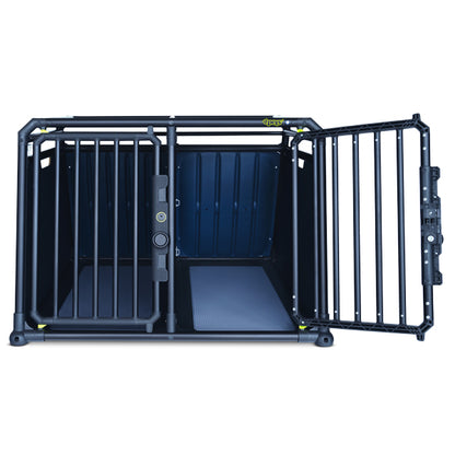 4pets Pro Noir 22 L Doppelbox Dog Front Open