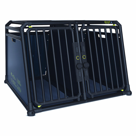 4pets Pro Noir 22 L Doppelbox Dog Middle