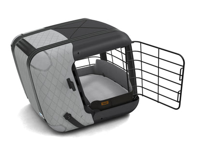 4pets Caree Cool Grey Open