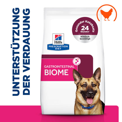 Hill's Prescription Diet
Gastrointestinal Biome Hundefutter Klinisch bestätigt