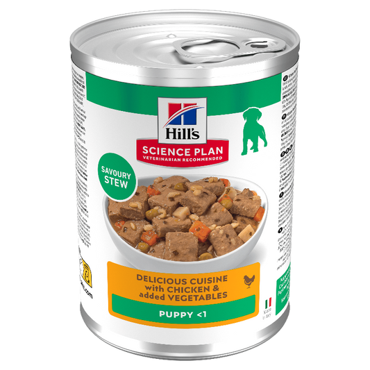 Hill's Science Plan Puppy Ragout mit Huhn und Gemüse