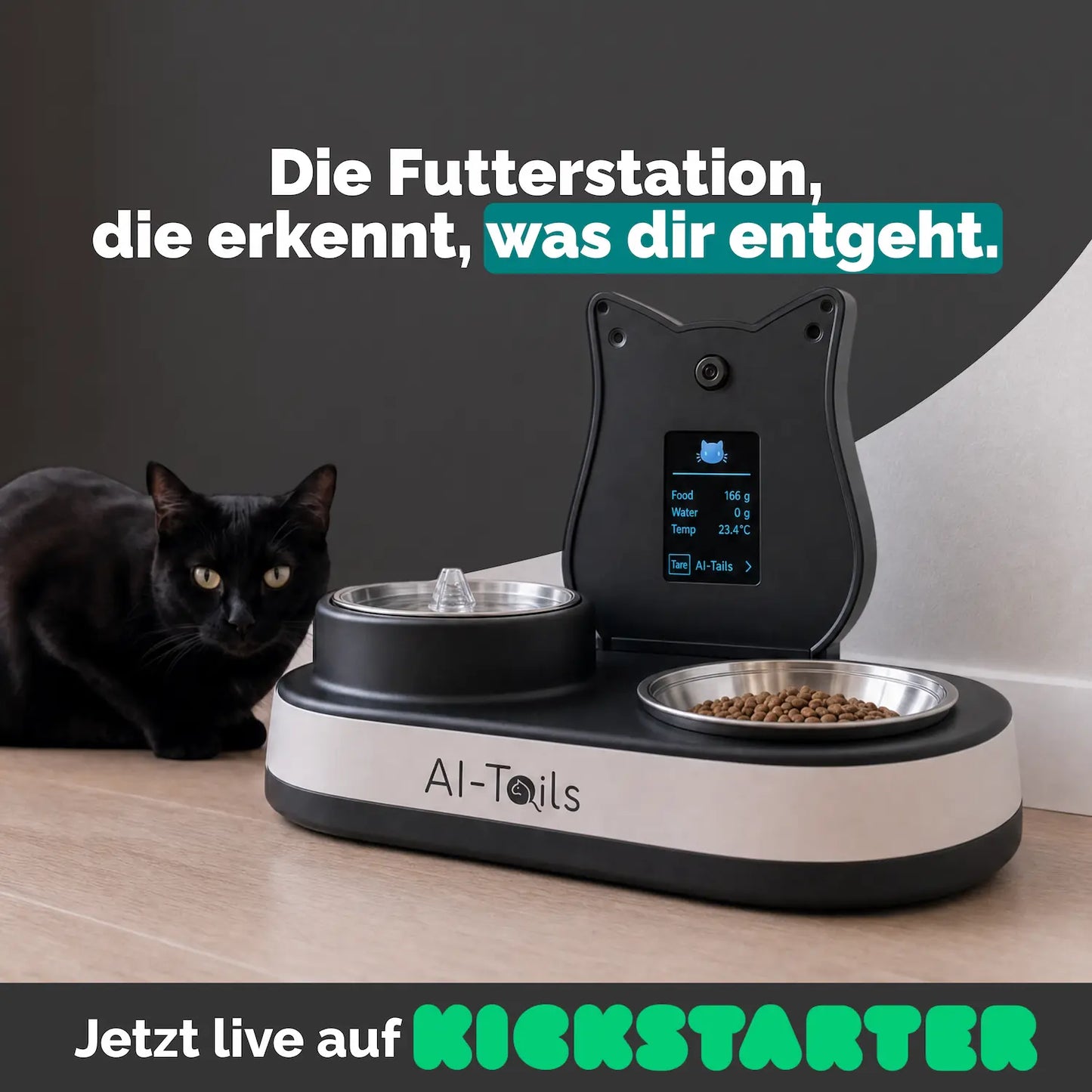 AI-Tails Futterstation - Katze