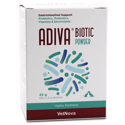 VetNova ADIVA Biotic Pulver für Hunde und Katzen