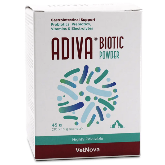 VetNova ADIVA Biotic Pulver für Hunde und Katzen