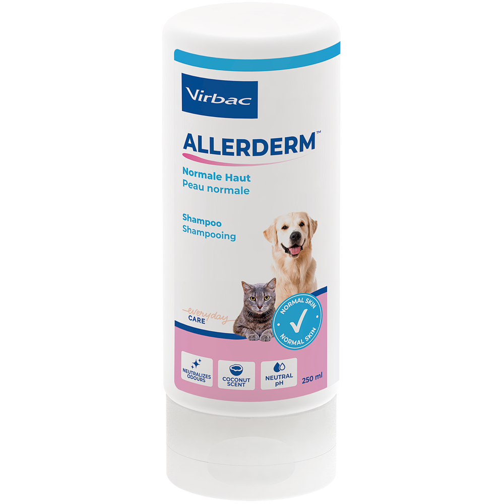 Virbac Allerderm Normal Skin Shampoo für Hunde und Katzen