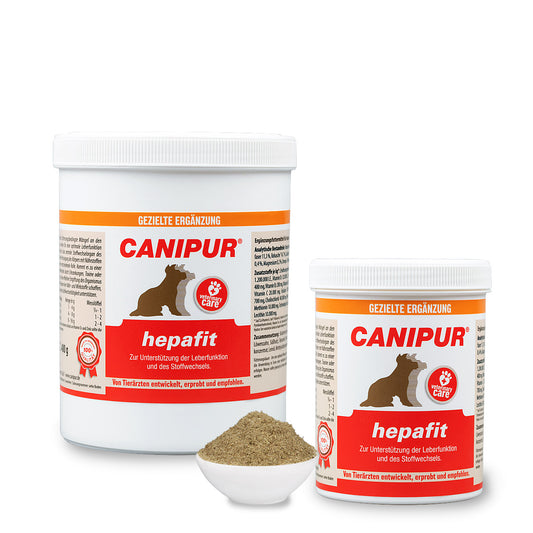Vetripharm Canipur Hepafit Ergänzungsfuttermittel für Hunde