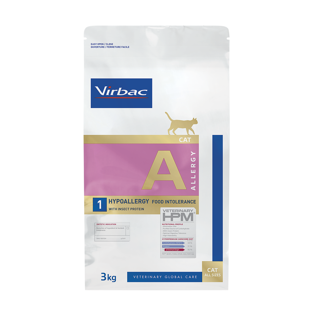 Virbac CAT Allergy A1 Insect Trockenfutter