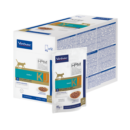 Virbac Cat Early Kidney & Joint KJ1 (Nassfutter) 12x85g
