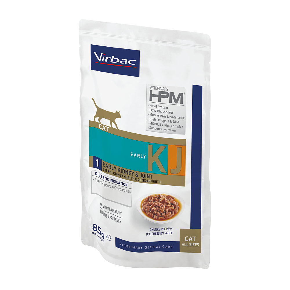 Virbac Cat Early Kidney & Joint KJ1 (Nassfutter) 85g