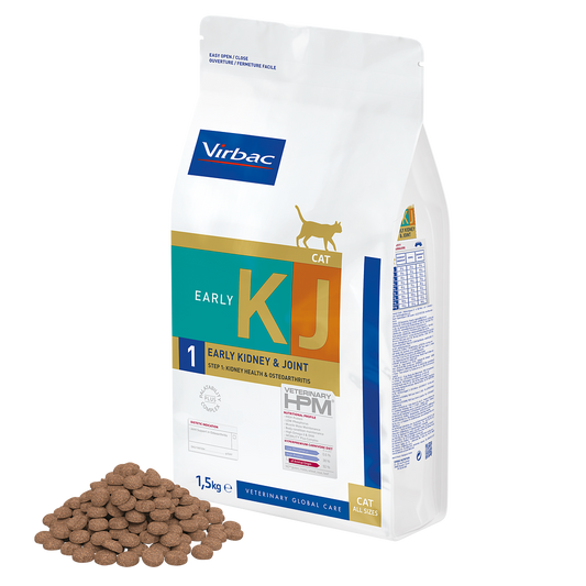 Virbac Cat Early Kidney & Joint KJ1 Trockenfutter 1.5kg 3kg