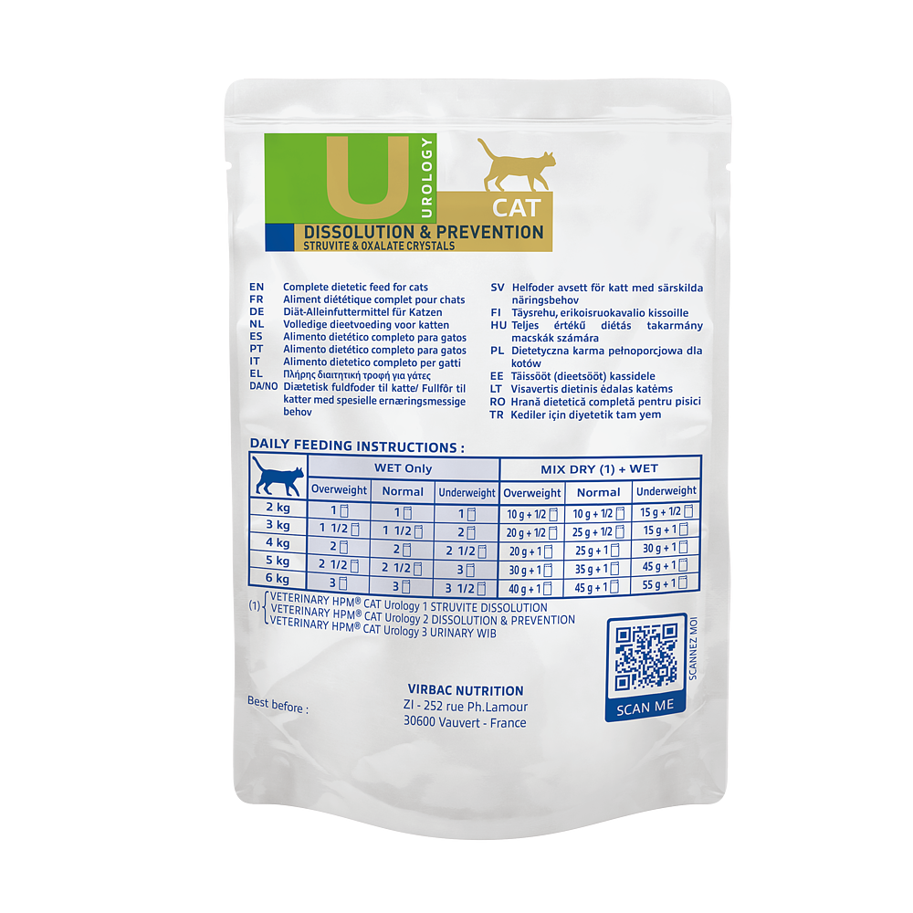Virbac Cat Urology Dissolution & Prevention (Nassfutter)