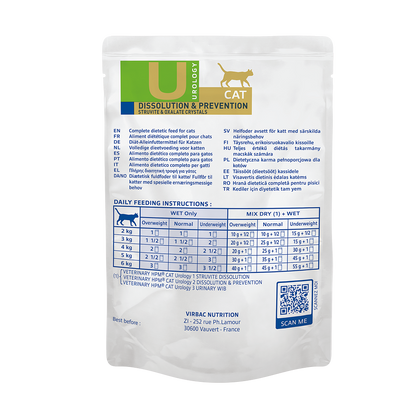 Virbac Cat Urology Dissolution & Prevention (Nassfutter)
