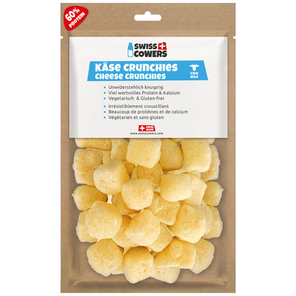 Swisscowers - 80g / M - Käse Crunchies - Marigin AG Onlineshop für Tierbedarf