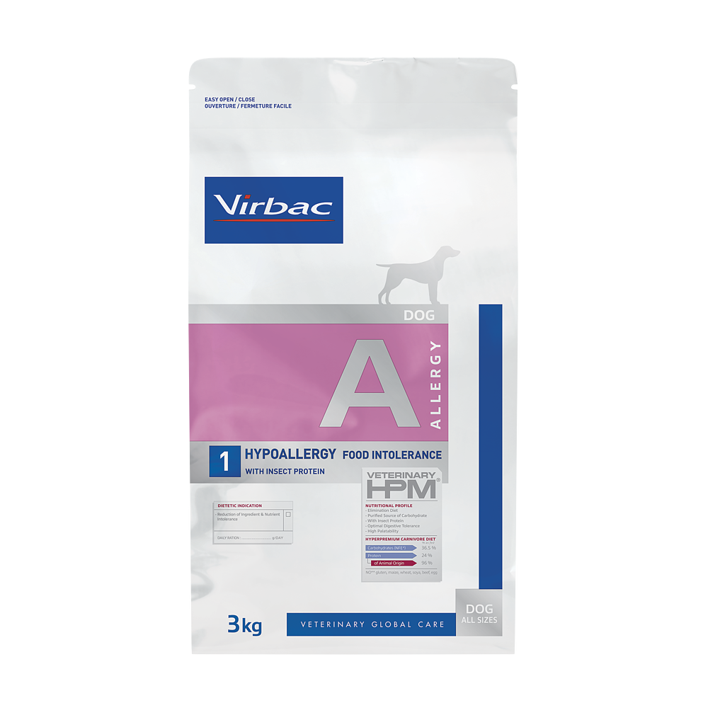 Virbac Dog Allergy A1 Insect Trockenfutter