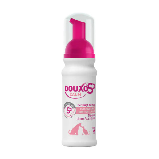 Douxo S3 Care Calm Mousse Ideal für allergische Hunde und Katzen - 150ml
