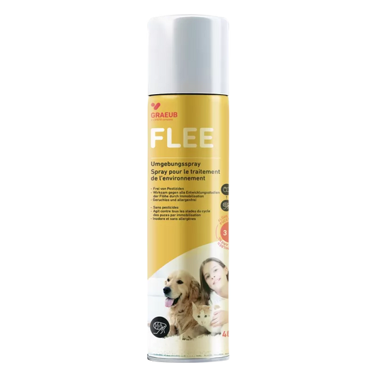 Flee - Umgebungsspray gegen Flöhe, Milben und Allergene, 400 ml