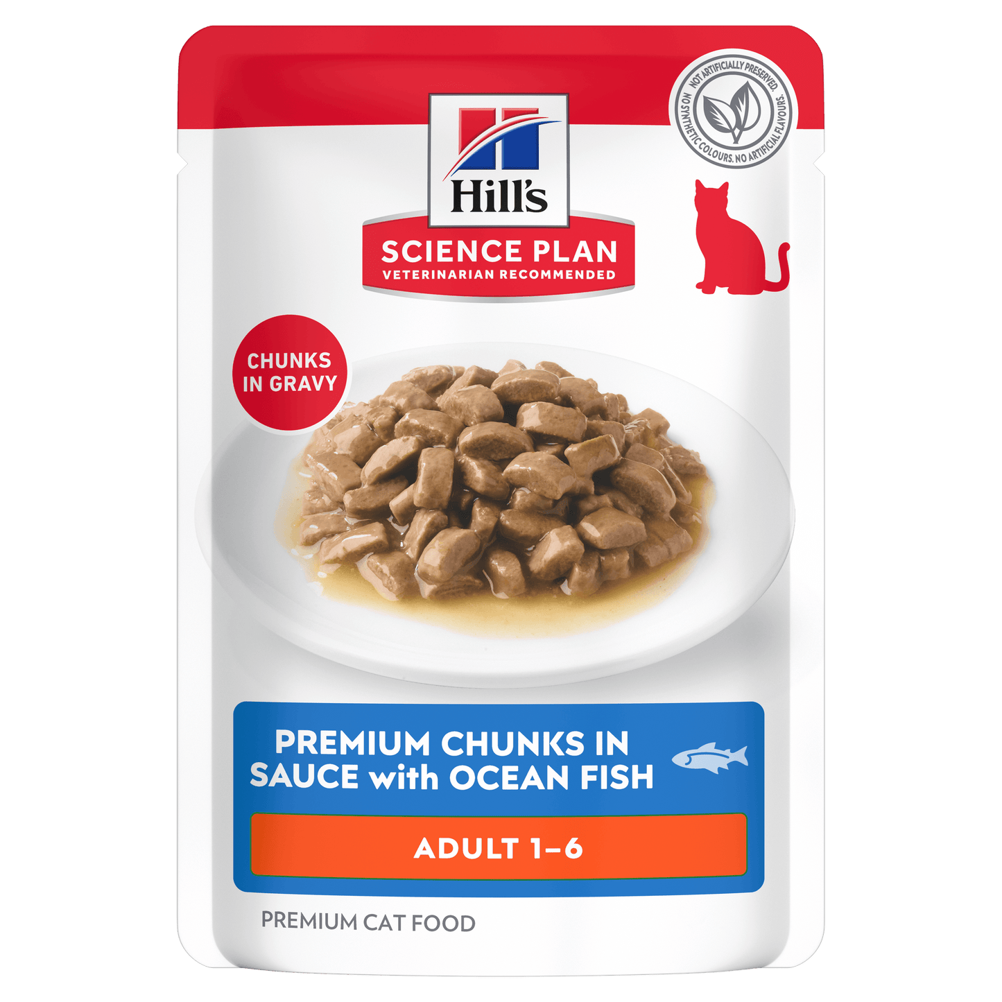 Hill's Adult 1-6 Nassfutter Katze Ozeanfisch