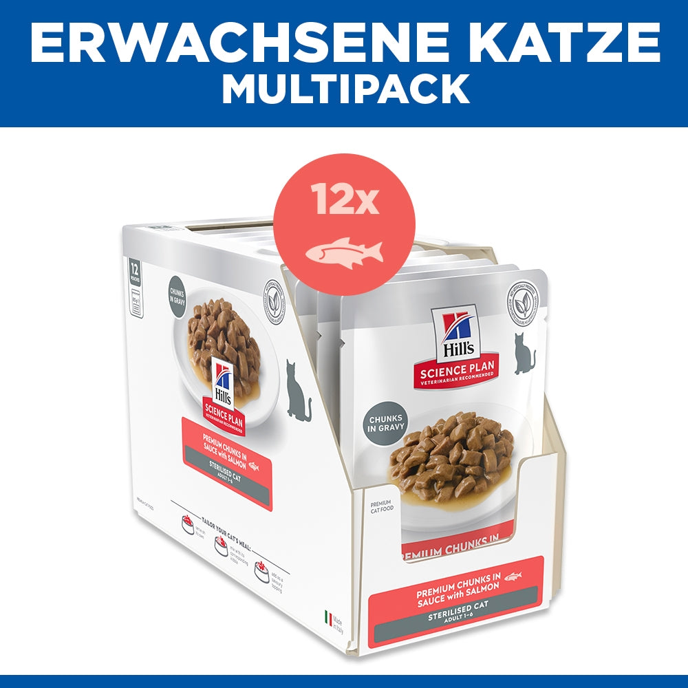 Hill's Sterilised Young Adult Beutel - Katze