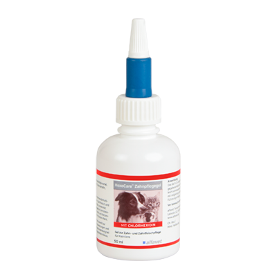 Alfavet HexoCare Zahnpflegelösung für Hunde, Katzen und Nager