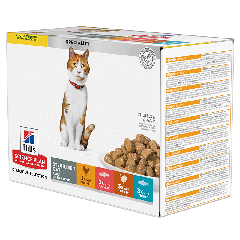 Hill's Science Plan Sterilised Cat Adult Nassfutter