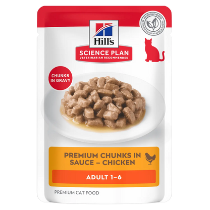 Hill's Adult 1-6 Katze - Beutel Huhn
