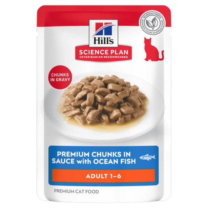 Hill's Adult 1-6 Katze - Beutel Ozeanfisch