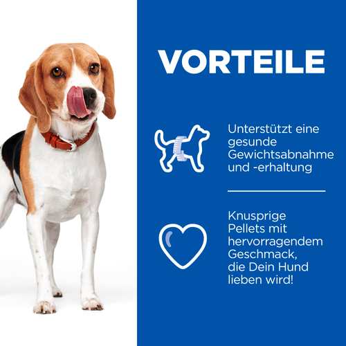Hill’s Healthy Weight Hundesnacks Vorteile