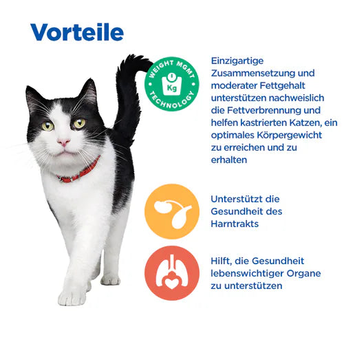 Hill's Multi-Benefit + Weight Mature Adult 7+ - Katze Vorteile