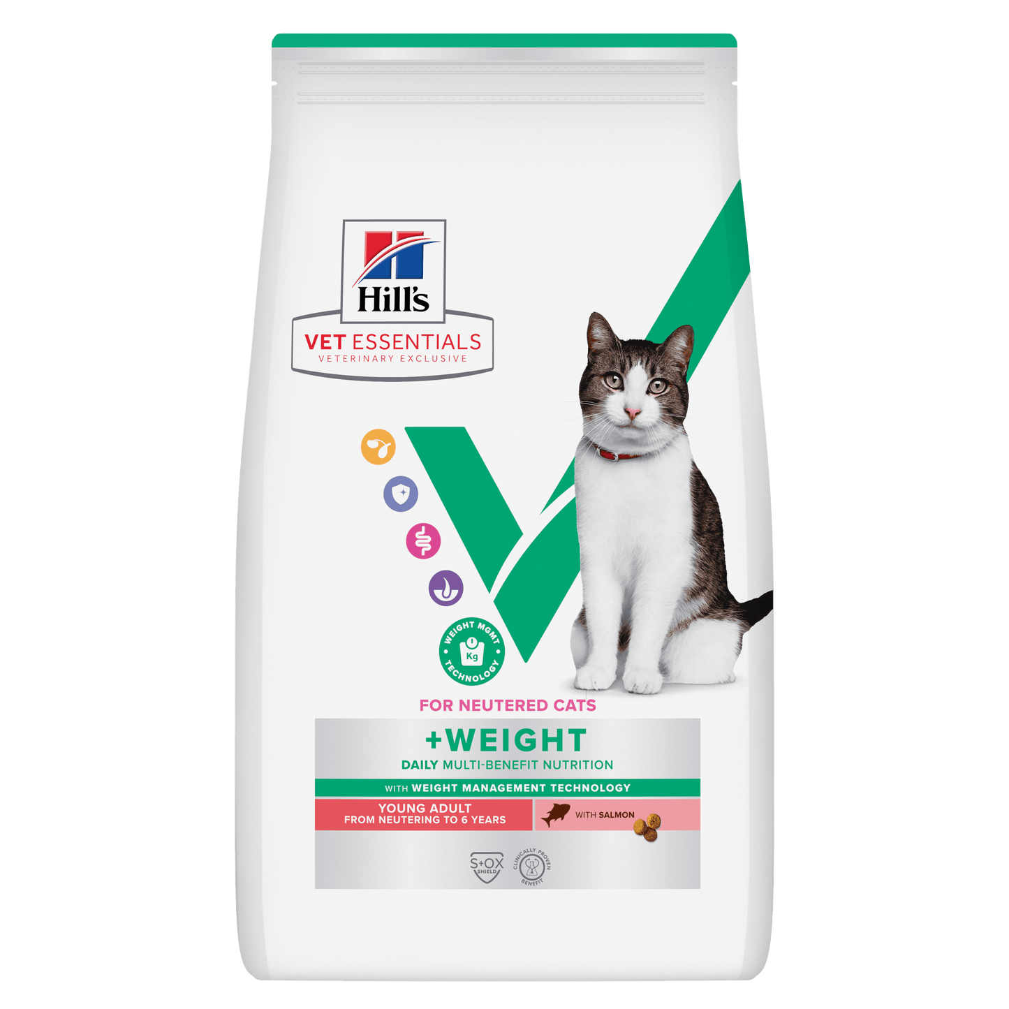Hill's Multi-Benefit + Weight Young Adult mit Lachs - Katze