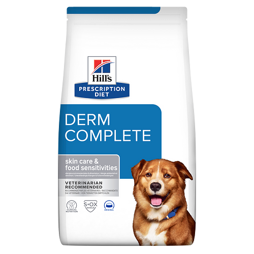 Hill’s Prescription Diet Derm Complete mit Ei – Hund